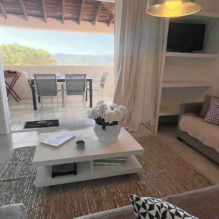 4 Pers Vue Sur La Baie De Santa Giulia Appartamento *
