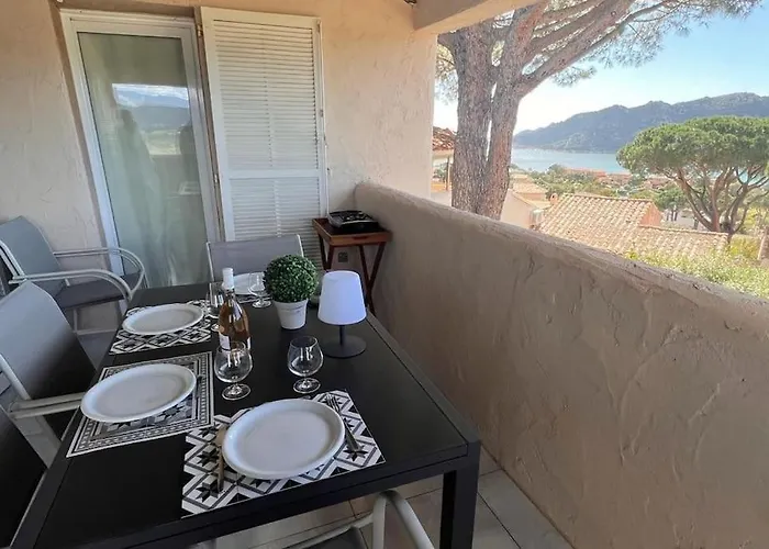 4 Pers Vue Sur La Baie De Santa Giulia Appartement *