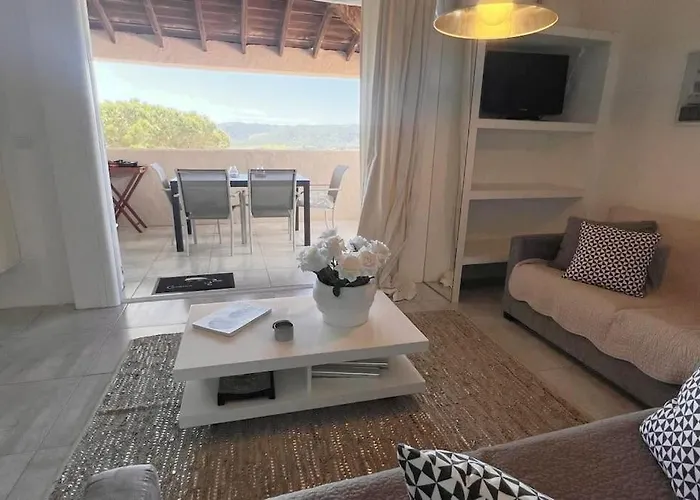 4 Pers Vue Sur La Baie De Santa Giulia Appartamento *